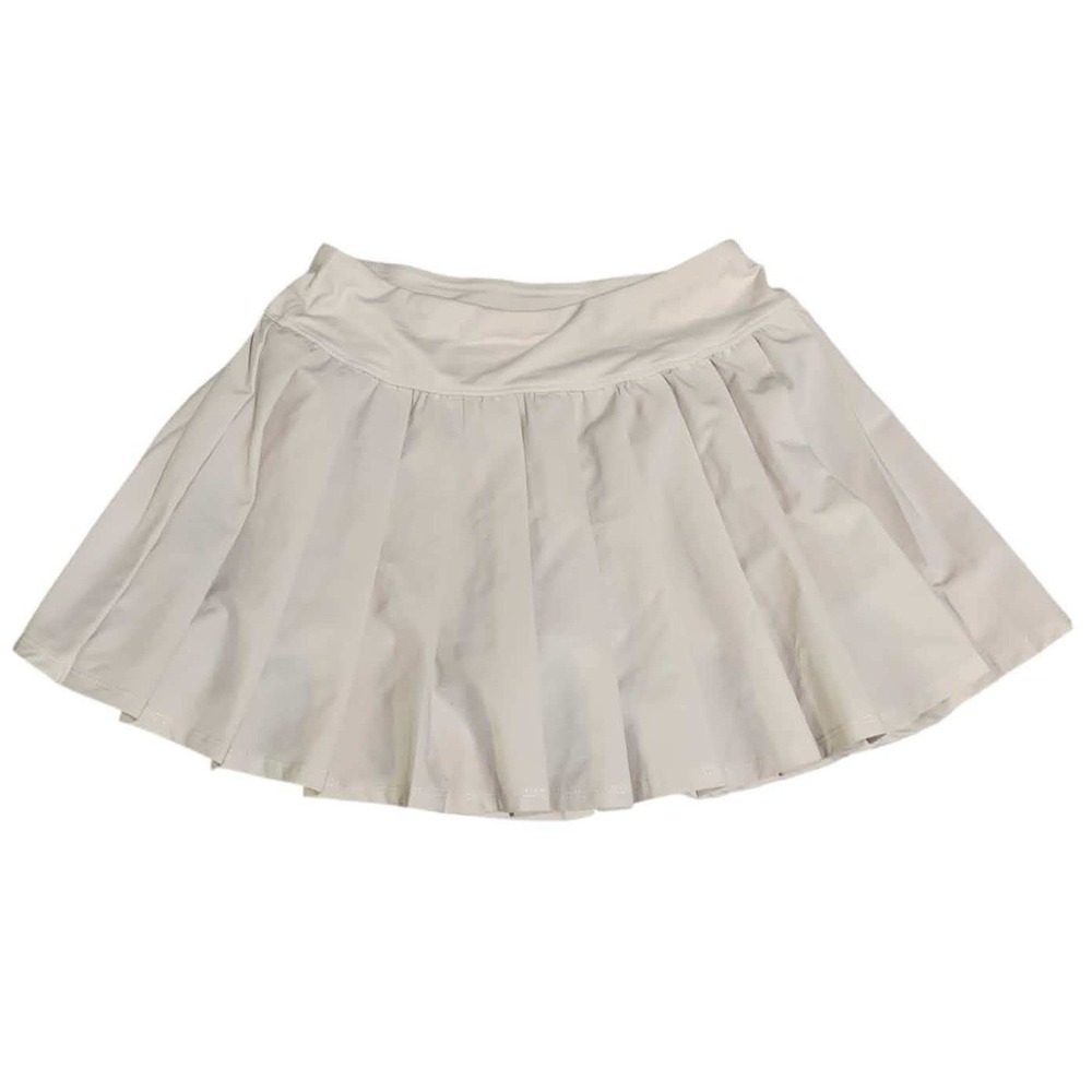 PAC 1980 PAC Sun Pleated Tennis Skort M White Athletic Skirt Tenniscore Gorpcore